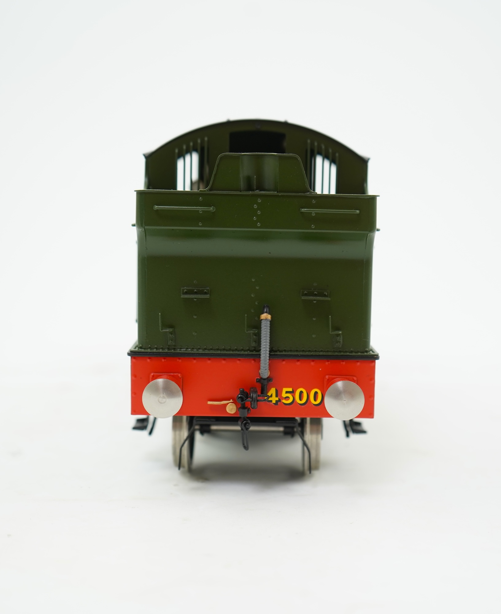 A Gauge One FineScale Brass for Bachmann model of GWR Class 45xx, 4500, 2-6-2T Prairie Tank locomotive, powered for two rail operation.